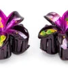 Painted Mini Plumeria Hair Clip Set: Dark Pink -Fashion Store 71276 DARK PINK HawaiianGlamour PaintedMiniHairClip 83764.1695851208