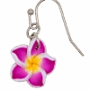 Small Plumeria Dangle Earrings: Purple 1 Small Plumeria Dangle Earrings: Purple -Fashion Store 74258 OluOluPP SmallDangle Purple 15972.1668565334