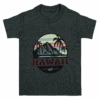 Hawaiian Performance Surfwear® Child's Tee - Tropical Sunset: Charcoal Heather -Fashion Store 80245 ChildTeeHPS TropicalSunset Front CharcoalHeather 82474.1658958094
