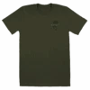 Vintage Dyed Tee - Wave: Olive Heather