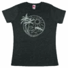 Island Girl® Surf Tee - Sun Surf: Charcoal Heather -Fashion Store 80836 BabyTeeIG SunSurf Front CharcoalHeather 03080.1655763700.1280.1280 68935.1658781787