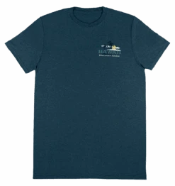 Vintage Dyed Tee - Discover Aloha: Dark Blue