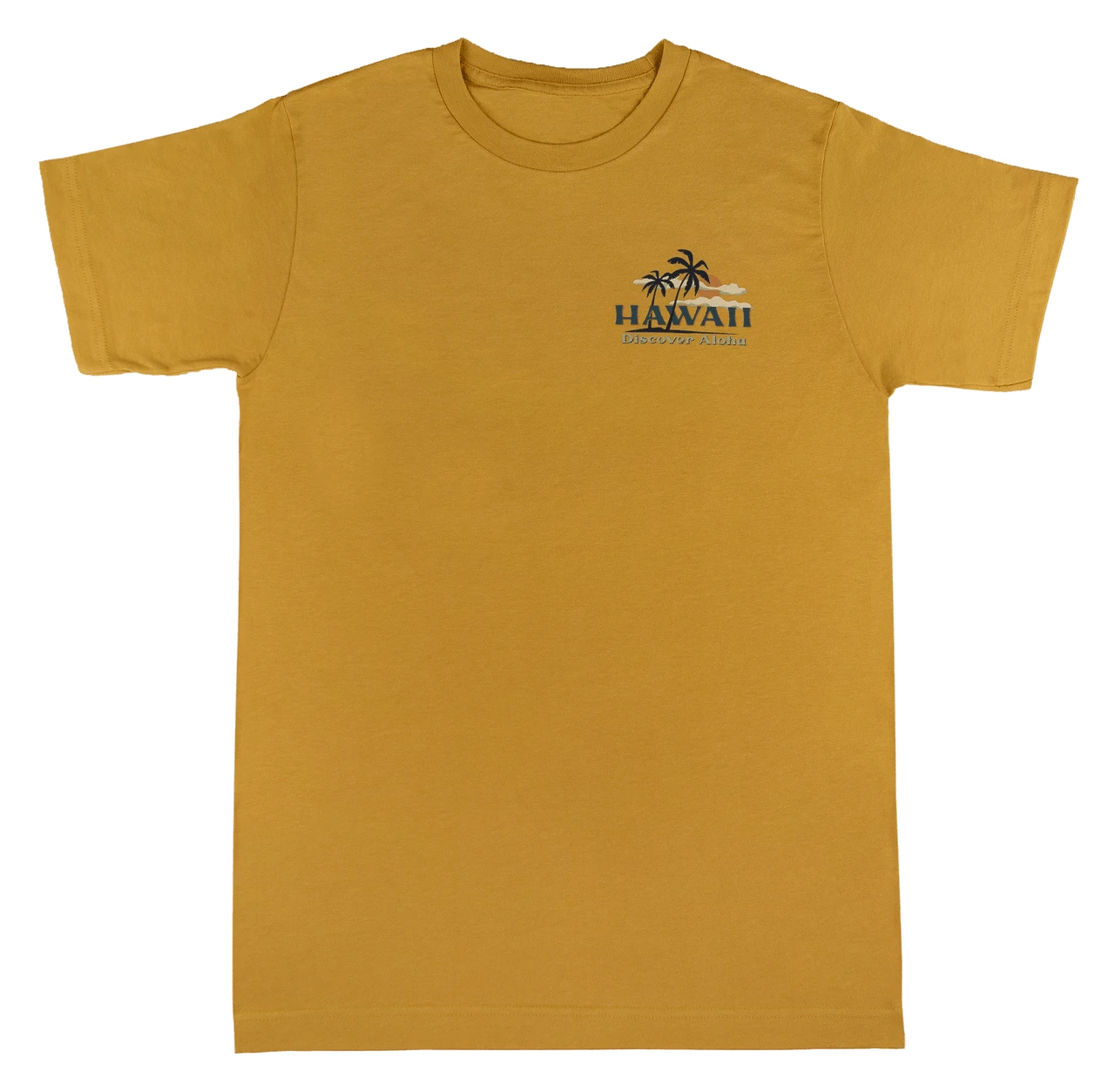 Vintage Dyed Tee - Discover Aloha: Gold 3 Vintage Dyed Tee - Discover Aloha: Gold