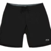 Hawaiian Performance Surfwear® Waverider Board Shorts - Solid: Black -Fashion Store 83257 HPSWaverider BoardShorts Solid Black 93208.1698791684