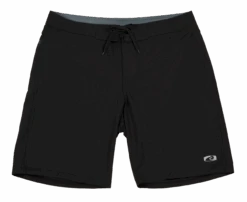 Hawaiian Performance Surfwear® Waverider Board Shorts - Solid: Black