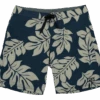 Hawaiian Performance Surfwear® Waverider Board Shorts - Floral: Navy -Fashion Store 83258 HPSWaverider BoardShorts Floral Navy 53198.1698791771