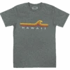 Hawaiian Athletics® Sports Tee - Beach Break: Charcoal Heather -Fashion Store 84072 HA BeachBreak CharcoalHeather Front 22560.1658886592