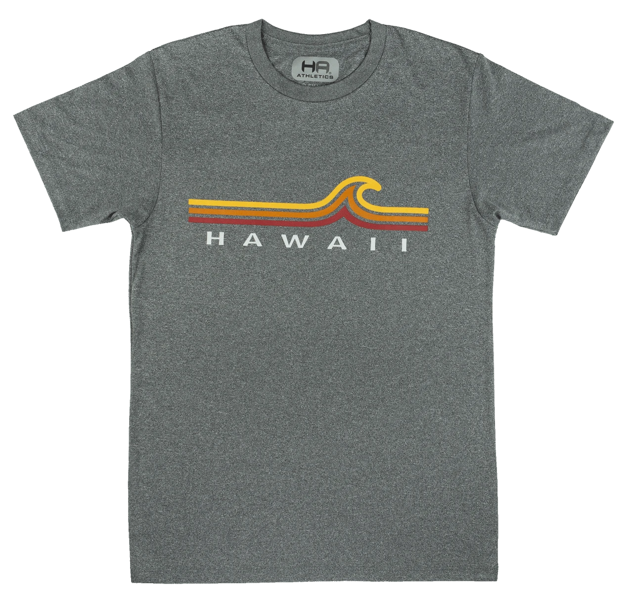 Hawaiian Athletics® Sports Tee - Beach Break: Charcoal Heather 3 Hawaiian Athletics® Sports Tee - Beach Break: Charcoal Heather