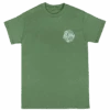 Crew Neck Tee - MAUI Sunny Aloha: Military Green 1 Crew Neck Tee - MAUI Sunny Aloha: Military Green -Fashion Store 85288M CrewNeckTee MAUISunnyAloha MilitaryGreen Front 53890.1663889281