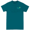 Crew Neck Tee - Ocean: Teal -Fashion Store 85607 CrewNeckTee Ocean Teal Front 91201.1663891610