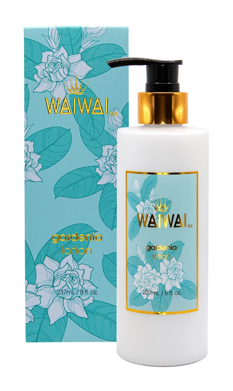 WaiWai Lotion Pump 8oz: Gardenia 3 WaiWai Lotion Pump 8oz: Gardenia