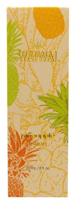 WaiWai Lotion Pump 8oz: Pineapple -Fashion Store 89470 Waiwai LotionPump Box Pineapple 47713.1690398937