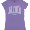 Island Girl® Surf Tee - Big Aloha: Lavender -Fashion Store 91279 BabyTeeIG RetroAloha Lavender Front 32122.1704935408