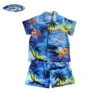 Boy's Aloha Cabana Set - Blue Scenic -Fashion Store BLUE SCENIC BOYS CABANA 75248.1649448970