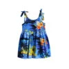 Girl's Aloha Sundress - Blue Scenic -Fashion Store BLUE SCENIC Sundress 27386.1649449553