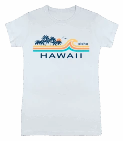 Island Girl® Surf Tee - Beach Break: White