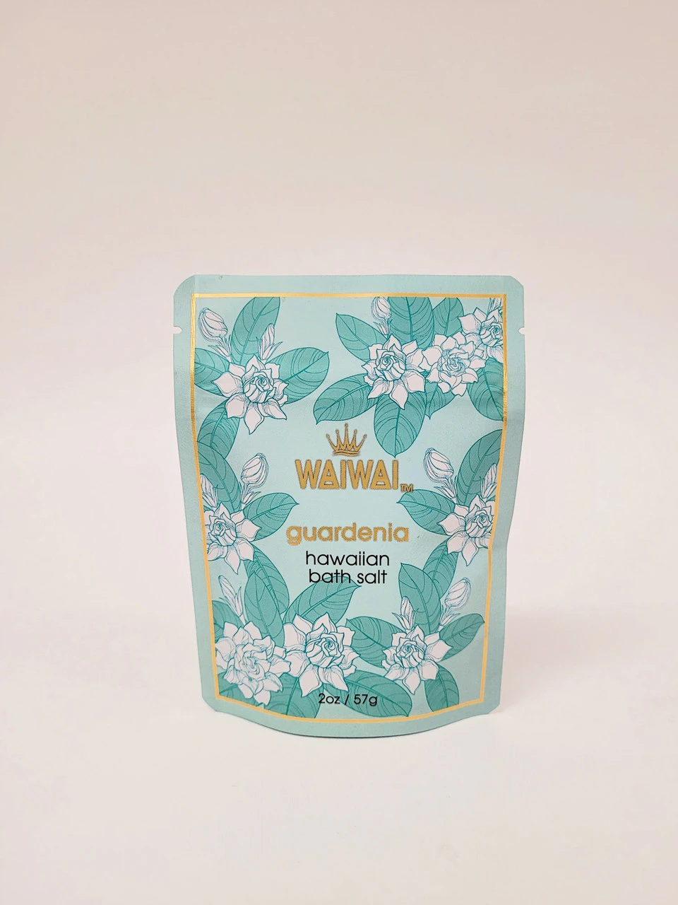 WaiWai Bath Salt 2oz: Gardenia 3 WaiWai Bath Salt 2oz: Gardenia