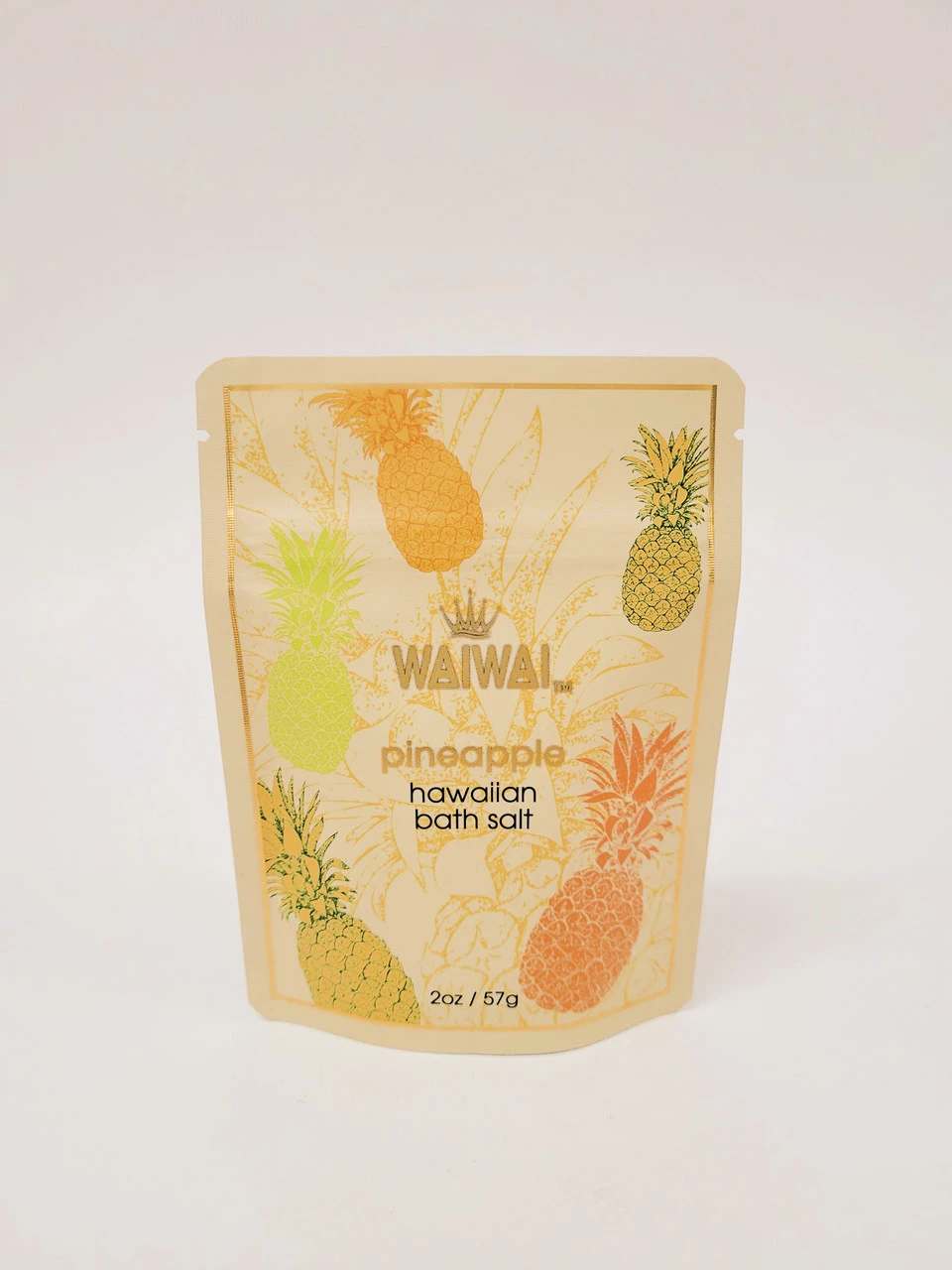 WaiWai Bath Salt 2oz: Pineapple 3 WaiWai Bath Salt 2oz: Pineapple