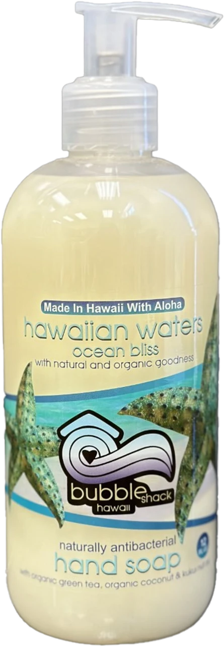 Bubble Shack Liquid Hand Soap: Hawaiian Waters 3 Bubble Shack Liquid Hand Soap: Hawaiian Waters