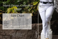Island Design Collection Jogger: Black -Fashion Store IDC Jogger Size Charts 48984.1707852527