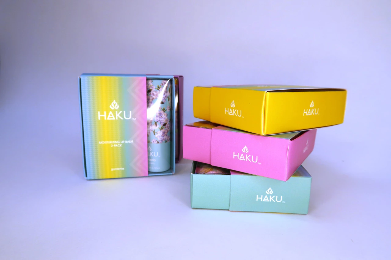 HAKU Lip Balm Gift Set 3 HAKU Lip Balm Gift Set