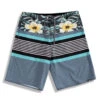 Men's Microfiber Board Shorts - Tri-Band Steel -Fashion Store N90 B6505 72145.1646849044