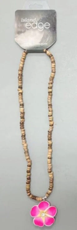 Island Edge® Beaded Necklace - Flower Pink 5 Island Edge® Beaded Necklace - Flower Pink -Fashion Store Pink Flower 82977 04625.1662513328