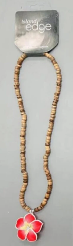 Island Edge® Beaded Necklace - Flower Red 5 Island Edge® Beaded Necklace - Flower Red -Fashion Store Red Flower 61026.1649818241