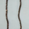 Island Edge® Beaded Necklace - Shark Tooth Brown -Fashion Store STBrown 72386.1650045586