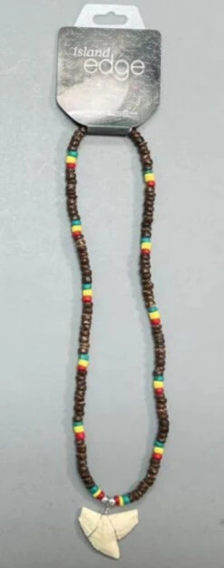 Island Edge® Beaded Necklace - Shark Tooth Mixed Color