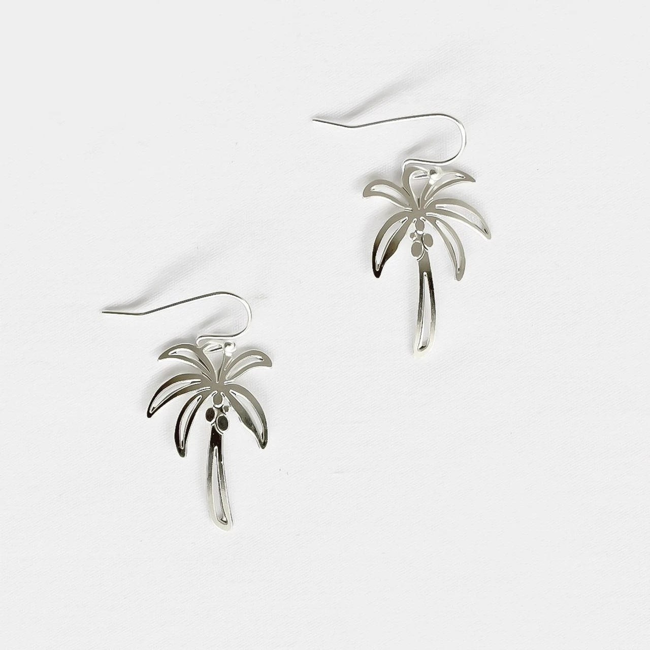 Liv-N-Aloha® Silver Palm Tree Earrings 3 Liv-N-Aloha® Silver Palm Tree Earrings
