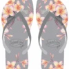 Island Girl® Slippers - Plumeria: Grey -Fashion Store Slipper IG Plumeria Grey 41462.1658970957