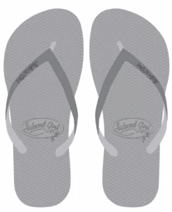 Island Girl® Slippers - Solid: Grey
