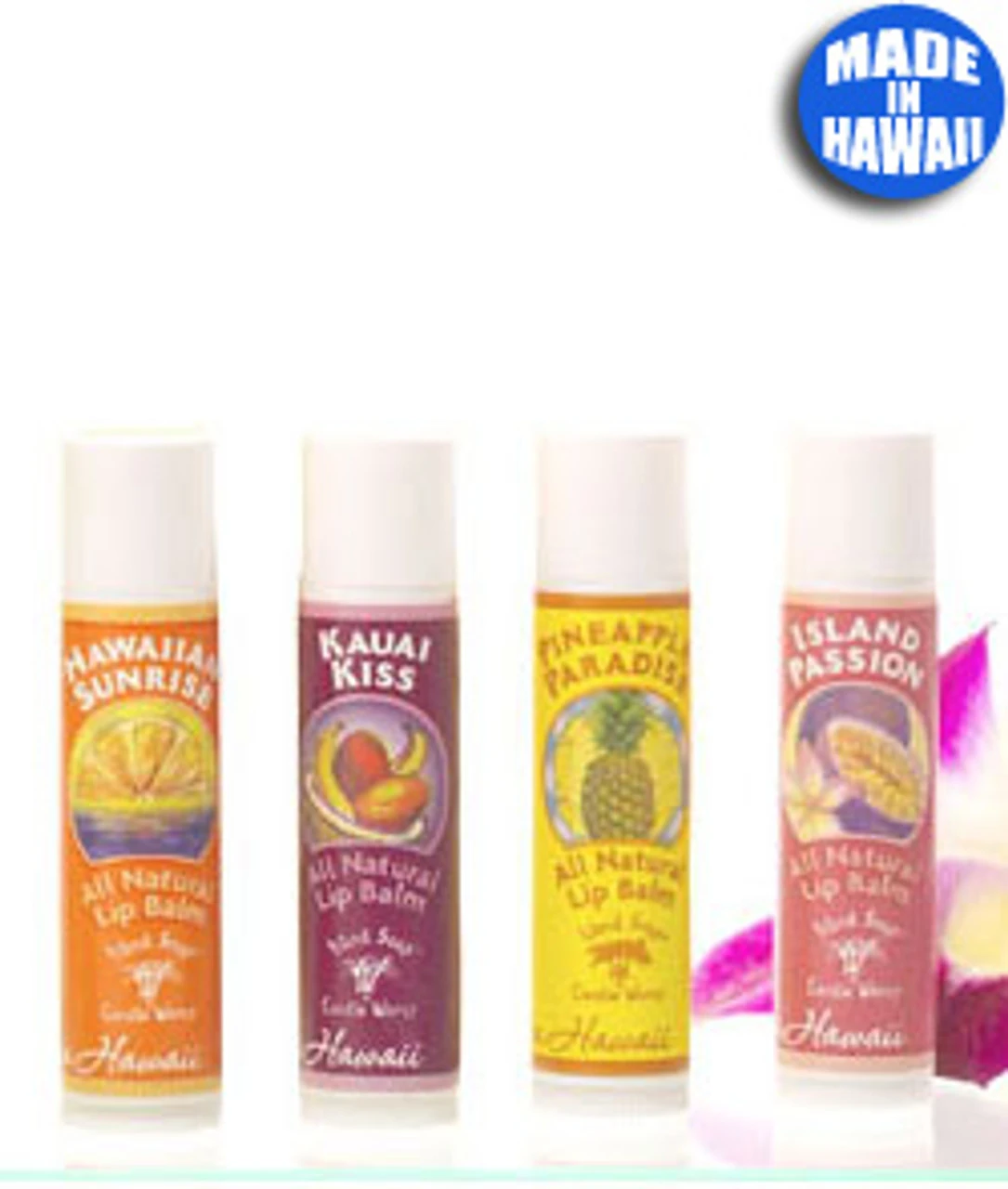 Island Soap Company Lip Balm Four Pack 3 Island Soap Company Lip Balm Four Pack
