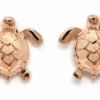 Moana Collection Rose Gold Earring Stud: Solid Sea Turtle 1 Moana Collection Rose Gold Earring Stud: Solid Sea Turtle -Fashion Store jewelry moanaearringstudsolid rose 51584 65747.1592436254